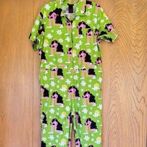 NOOWORKS--Checkered Ladies Coveralls--XXL
